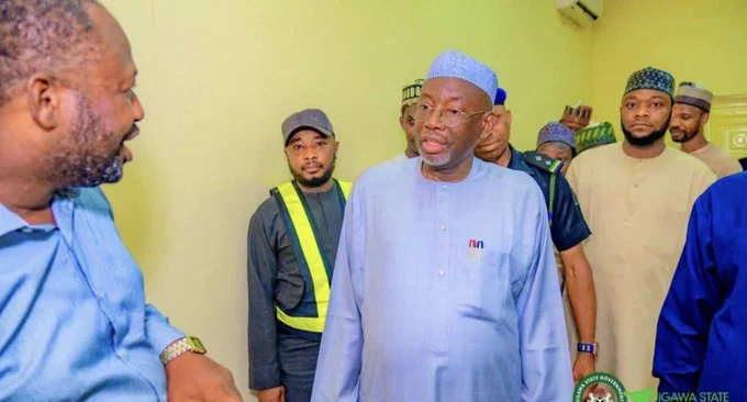 VIDEO: Jigawa gov catches top officials absent during surprise secretariat visit