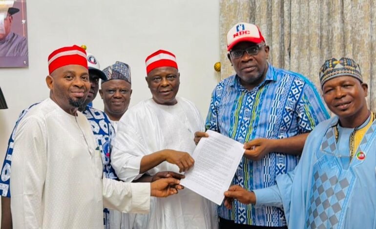 2027: Seriake Dickson hosts Kwankwaso in Abuja