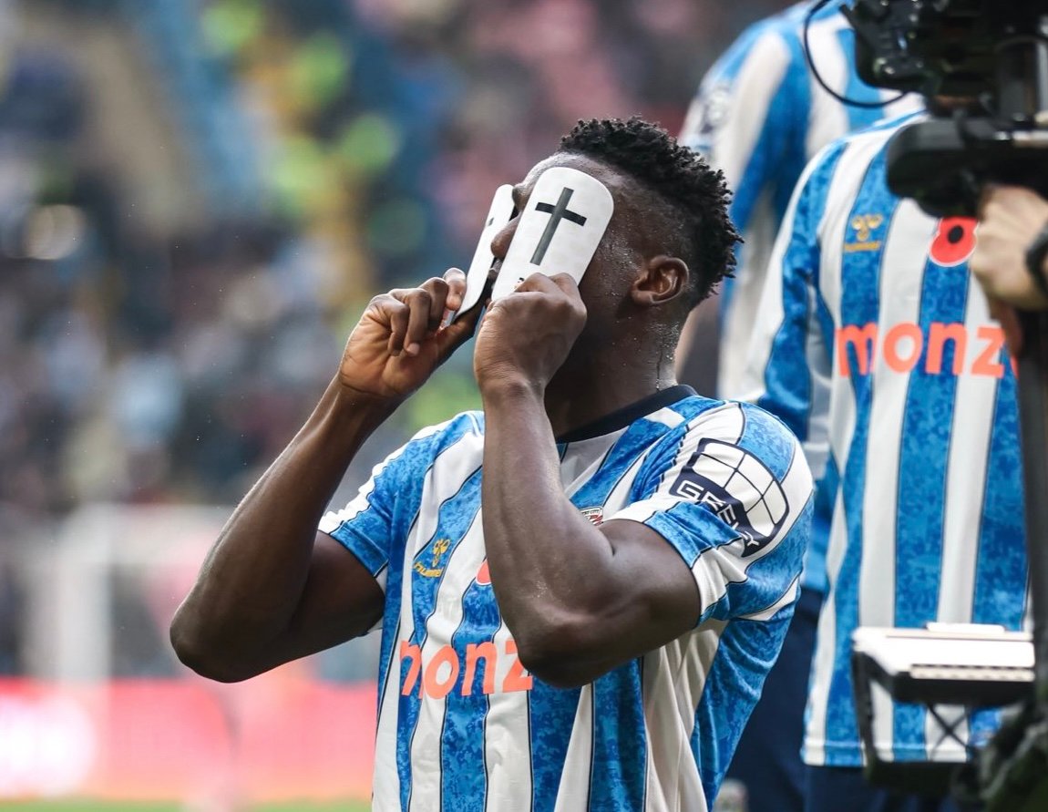 Awoniyi Scores First EPL Goal For Coventry In 3-1 Win Against Sunderland; Man City Lose To Brighton