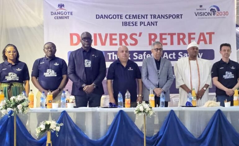 Drive Safely, Pathak Urges Dangote Cement Drivers