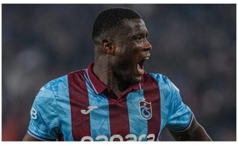 UECL:  Onuachu to miss Trabzonspor’s clash against Hearts