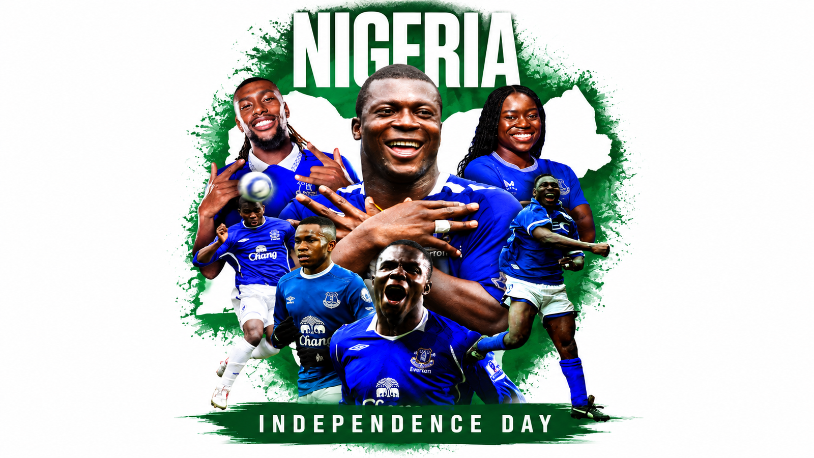 Nigeria @66: Everton leads European clubs in Independence Day tributes